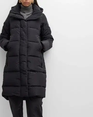 Canada Goose Byward Parka Black Label Shiny Crinkle | Thumbnail 7