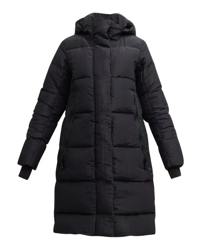 Byward Parka Black Label Shiny Crinkle