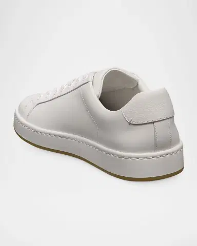Allen Edmonds Men's Barnes Leather Low-Top Sneakers | Thumbnail 3 Allen Edmonds Men's Barnes Leather Low-Top Sneakers | Thumbnail 3