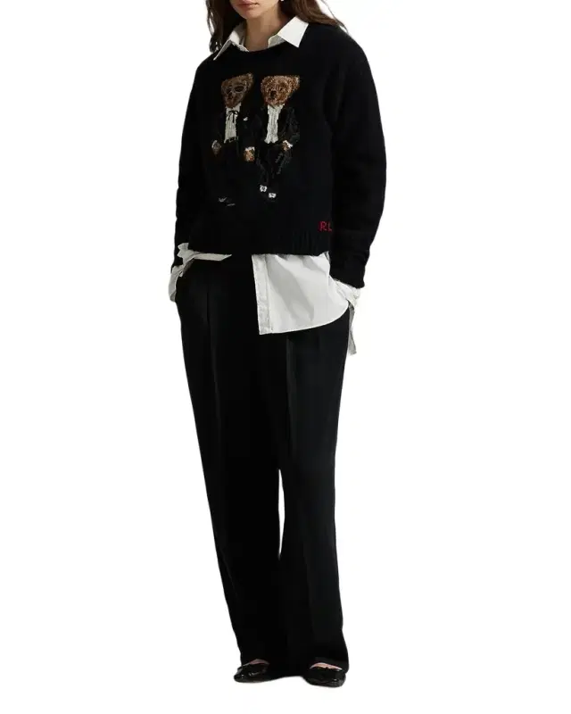 Polo Ralph Lauren The Ralph and Ricky Tuxedo Bear Sweater