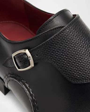 Magnanni Men's Carver Leather Single-Buckle Monk Straps | Thumbnail 3 Magnanni Men's Carver Leather Single-Buckle Monk Straps | Thumbnail 3