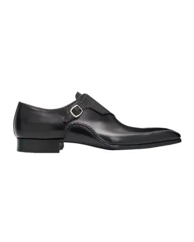Magnanni Men's Carver Leather Single-Buckle Monk Straps | Thumbnail 1 Magnanni Men's Carver Leather Single-Buckle Monk Straps | Thumbnail 1