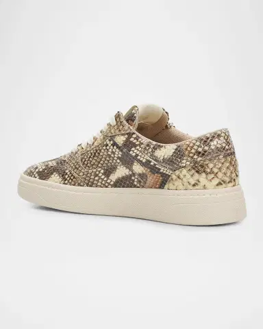 Giuseppe Zanotti Men's GZ94 Snake-Effect Leather Sneakers | Thumbnail 2 Giuseppe Zanotti Men's GZ94 Snake-Effect Leather Sneakers | Thumbnail 2