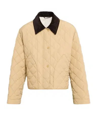 Weekend Max Mara Quilted Corduroy-Collar Jacket | Thumbnail 1 Weekend Max Mara Quilted Corduroy-Collar Jacket | Thumbnail 1