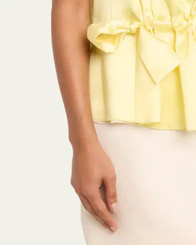 3.1 Phillip Lim Sleeveless Satin V-Neck Top | Thumbnail 5