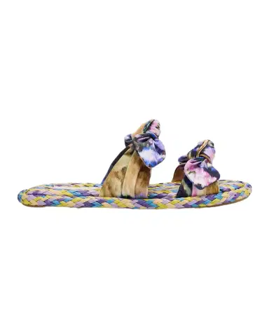 Zimmermann Carousel Raffia Slide Sandals | Thumbnail 1 Zimmermann Carousel Raffia Slide Sandals | Thumbnail 1