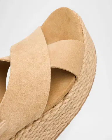 Pedro Garcia 85mm Donvina Suede Crisscross Wedge Espadrilles | Thumbnail 9 Pedro Garcia 85mm Donvina Suede Crisscross Wedge Espadrilles | Thumbnail 9