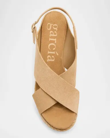 Pedro Garcia 85mm Donvina Suede Crisscross Wedge Espadrilles | Thumbnail 10 Pedro Garcia 85mm Donvina Suede Crisscross Wedge Espadrilles | Thumbnail 10