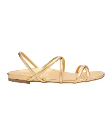PEDRO GARCIA Biddy Laminated Leather Strappy Crisscross Sandals | Thumbnail 1 PEDRO GARCIA Biddy Laminated Leather Strappy Crisscross Sandals | Thumbnail 1