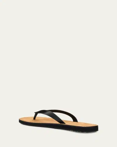 The Row City Leather Flat Thong Sandals | Thumbnail 9
