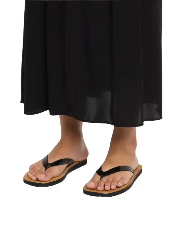 THE ROW City Leather Flat Thong Sandals