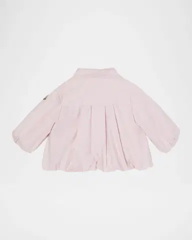 Moncler Girl's Luce Zip-Front Bomber Jacket | Thumbnail 2 Moncler Girl's Luce Zip-Front Bomber Jacket | Thumbnail 2