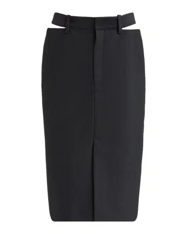 Jil Sander Waist-Cutout Wool Suiting Skirt | Thumbnail 1 Jil Sander Waist-Cutout Wool Suiting Skirt | Thumbnail 1