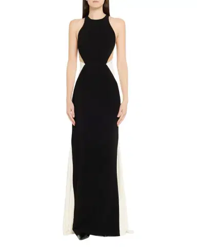 Stella McCartney Colorblock Body-Con Maxi-Dress | Thumbnail 1 Stella McCartney Colorblock Body-Con Maxi-Dress | Thumbnail 1