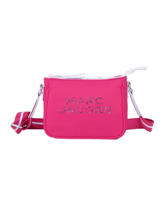 Kid 's Logo Rhinestone Crossbody Bag