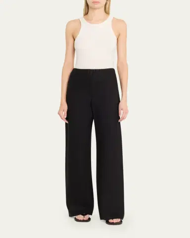 Vince Colette High-Rise Linen Bias Pants | Thumbnail 11 Vince Colette High-Rise Linen Bias Pants | Thumbnail 11
