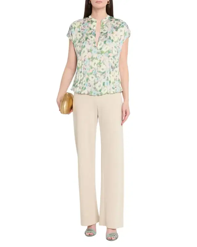 Colette High-Rise Linen Bias Pants