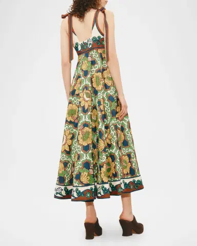 ALÉMAIS Liana Ballet Midi Sun Dress | Thumbnail 3 ALÉMAIS Liana Ballet Midi Sun Dress | Thumbnail 3