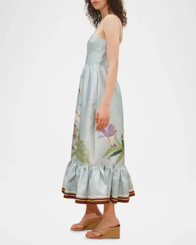 ALÉMAIS Alfie Midi Dress | Thumbnail 4 ALÉMAIS Alfie Midi Dress | Thumbnail 4