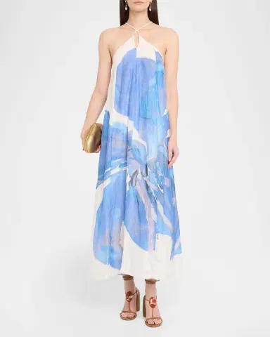 Significant Other Rumi Halter Maxi Dress | Thumbnail 2 Significant Other Rumi Halter Maxi Dress | Thumbnail 2