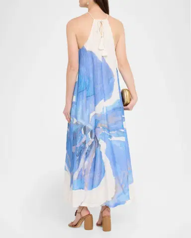 Significant Other Rumi Halter Maxi Dress | Thumbnail 3 Significant Other Rumi Halter Maxi Dress | Thumbnail 3