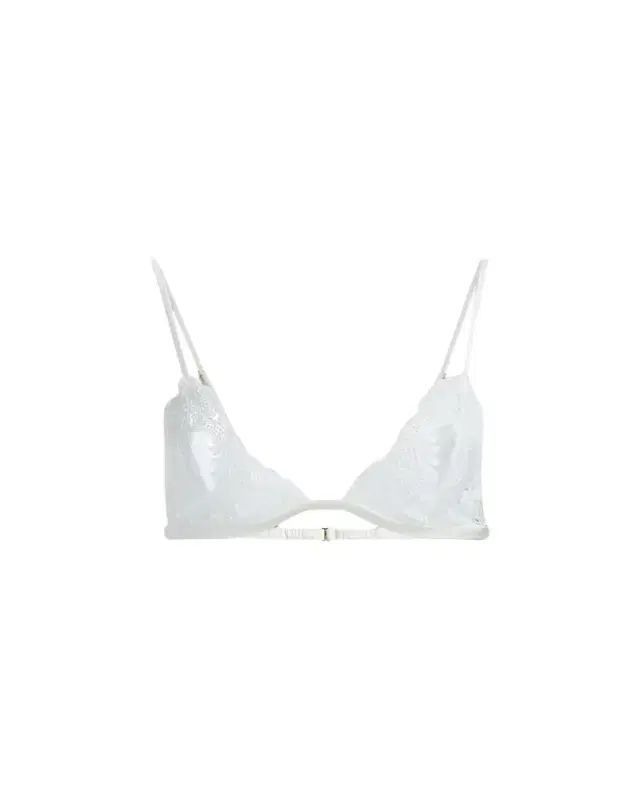 Voltaire Embroidered Lace Triangle Bra