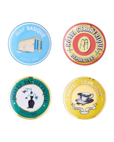 Jonathan Adler Hotel de Reve Coasters, Set of 4 | Thumbnail 1 Jonathan Adler Hotel de Reve Coasters, Set of 4 | Thumbnail 1