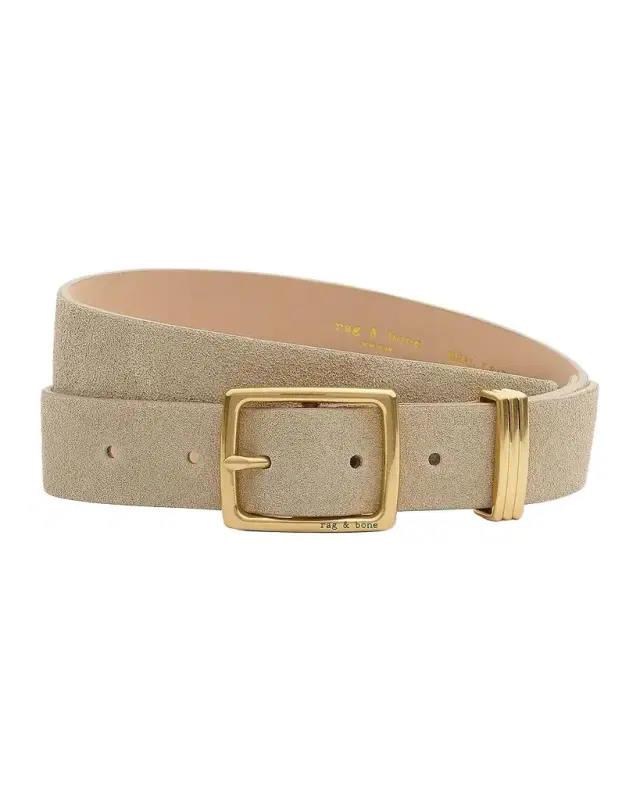 rag & bone X Boyfriend Suede Belt