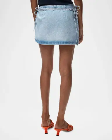 Loewe x Paula's Ibiza Jean Skort | Thumbnail 3 Loewe x Paula's Ibiza Jean Skort | Thumbnail 3