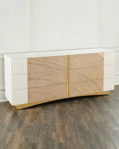 John-Richard Collection x Carol Benson-Cobb Province 6-Drawer Dresser | Thumbnail 1 John-Richard Collection x Carol Benson-Cobb Province 6-Drawer Dresser | Thumbnail 1