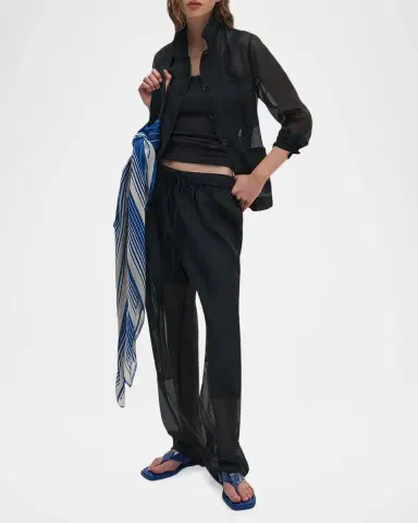 rag & bone Atlas Organza Drawstring Pants | Thumbnail 2