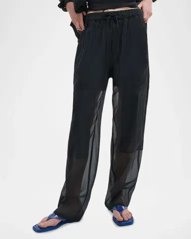 rag & bone Atlas Organza Drawstring Pants | Thumbnail 4