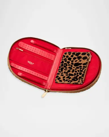 Wolf Savanna Leopard-Print Jewelry Portfolio | Thumbnail 4