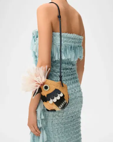 LOEWE x Paula's Ibiza Woven Bird Crossbody Bag | Thumbnail 2 LOEWE x Paula's Ibiza Woven Bird Crossbody Bag | Thumbnail 2