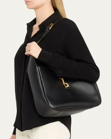 Nili Lotan Anita Leather Shoulder Bag | Thumbnail 7