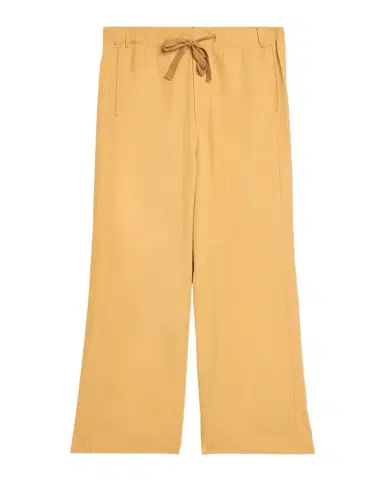 Sanderlak Men's Viscose Wide-Leg Drawstring Pants | Thumbnail 1 Sanderlak Men's Viscose Wide-Leg Drawstring Pants | Thumbnail 1