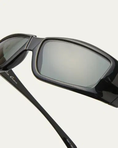 Rick Owens Men's Rick Wrap-Around Sunglasses | Thumbnail 4