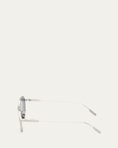 Zegna Men's Metal Round Sunglasses | Thumbnail 3 Zegna Men's Metal Round Sunglasses | Thumbnail 3