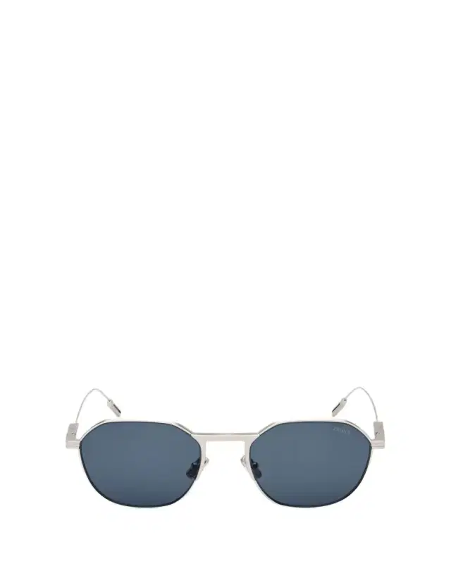 ZEGNA Men's Metal Round Sunglasses
