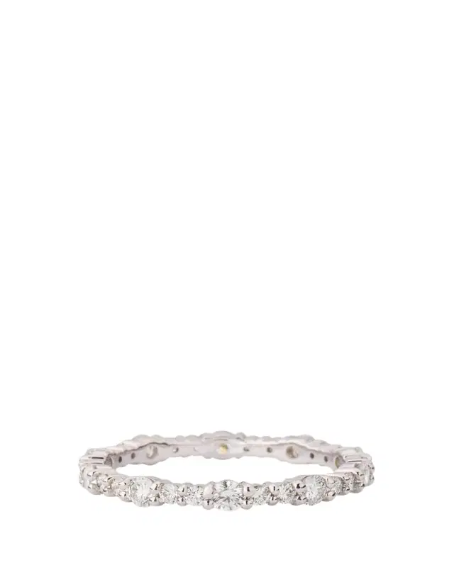 14K Eternity Diamond Ring