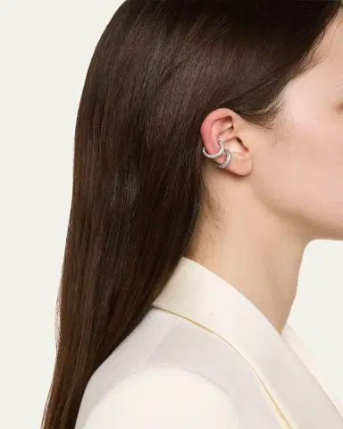 Shashi Micro Pave Ear Cuff, Set of 2 | Thumbnail 2