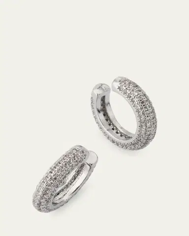 Shashi Micro Pave Ear Cuff, Set of 2 | Thumbnail 3