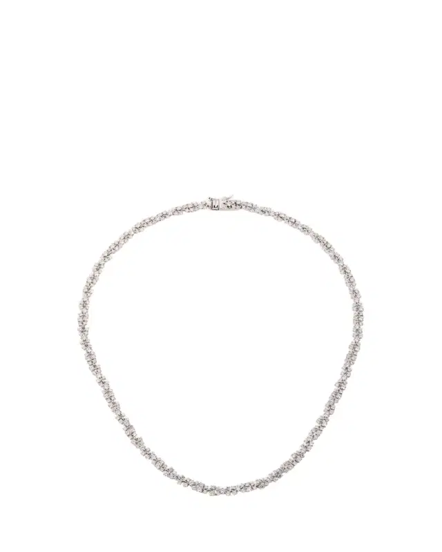 Kalista Pave Tennis Necklace