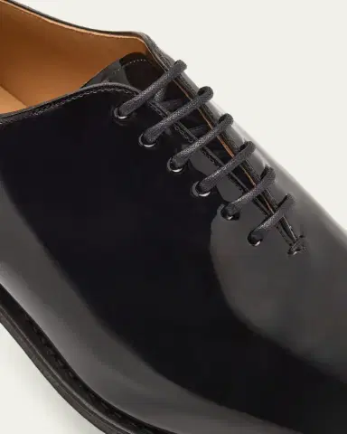 Church's Men's Oldford Patent Leather Whole Cut Oxfords | Thumbnail 3 Church's Men's Oldford Patent Leather Whole Cut Oxfords | Thumbnail 3