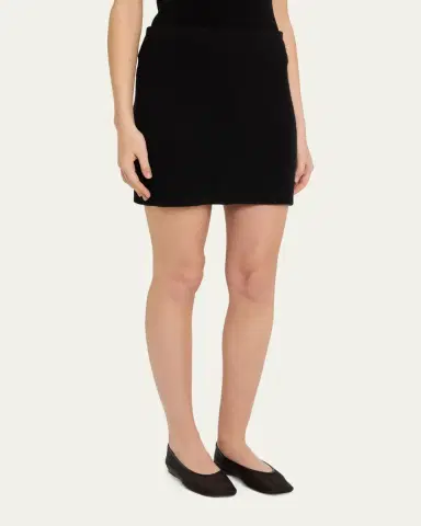 Vince Double-Face Mini Skirt | Thumbnail 4 Vince Double-Face Mini Skirt | Thumbnail 4