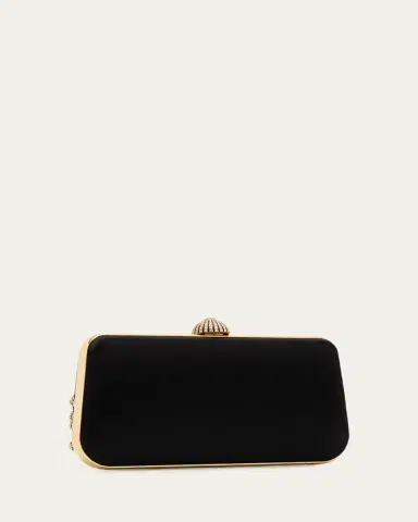 Valentino Garavani Carry Secrets Sequin Floral Satin Clutch Bag | Thumbnail 2 Valentino Garavani Carry Secrets Sequin Floral Satin Clutch Bag | Thumbnail 2