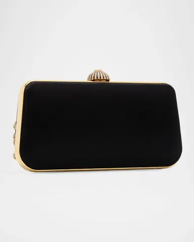 Valentino Garavani Carry Secrets Sequin Floral Satin Clutch Bag | Thumbnail 6 Valentino Garavani Carry Secrets Sequin Floral Satin Clutch Bag | Thumbnail 6