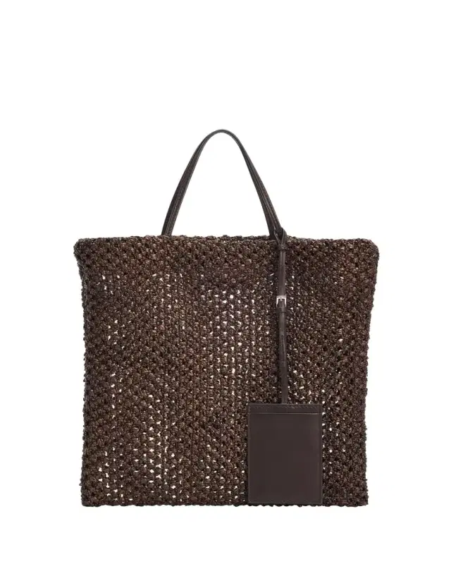 THE ROW Barn Mini Woven Tote Bag