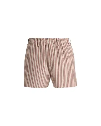 Homme Plissé Issey Miyake Men's Multi-Stripe Jersey Flat-Front Shorts | Thumbnail 1