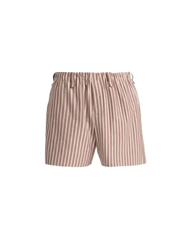 Homme Plisse Issey Miyake Men's Multi-Stripe Jersey Flat-Front Shorts